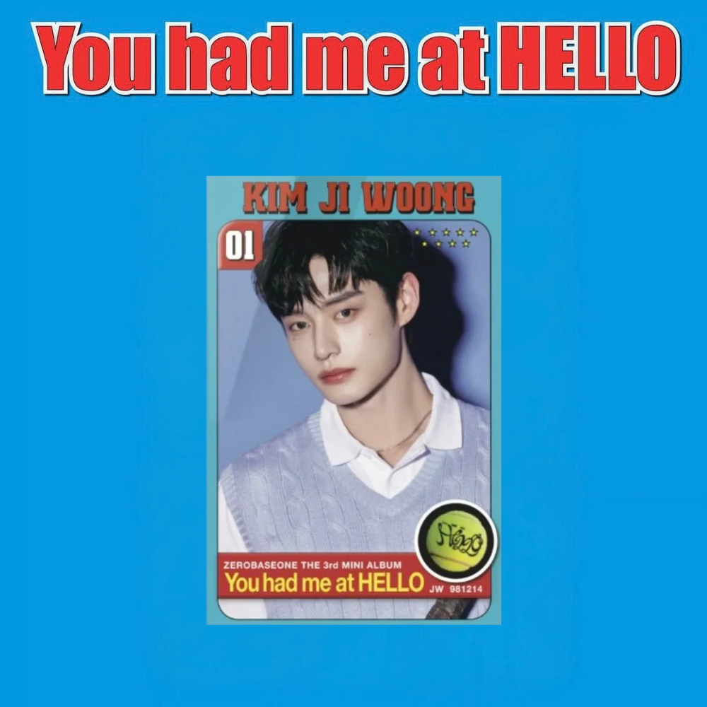 ZEROBASEONE - 3° MINI ALBUM [You had me at HELLO] ZEROSE Ver. (POCA ALBUM)