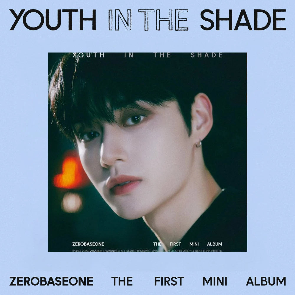 ZEROBASEONE - 1° MINI ALBUM [YOUTH IN THE SHADE] DIGIPACK Ver.