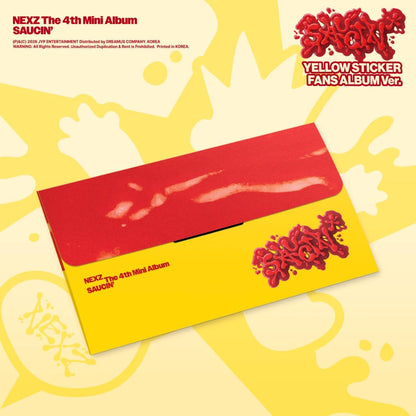 NEXZ - SAUCIN' - STICKER FANS ALBUM Version
