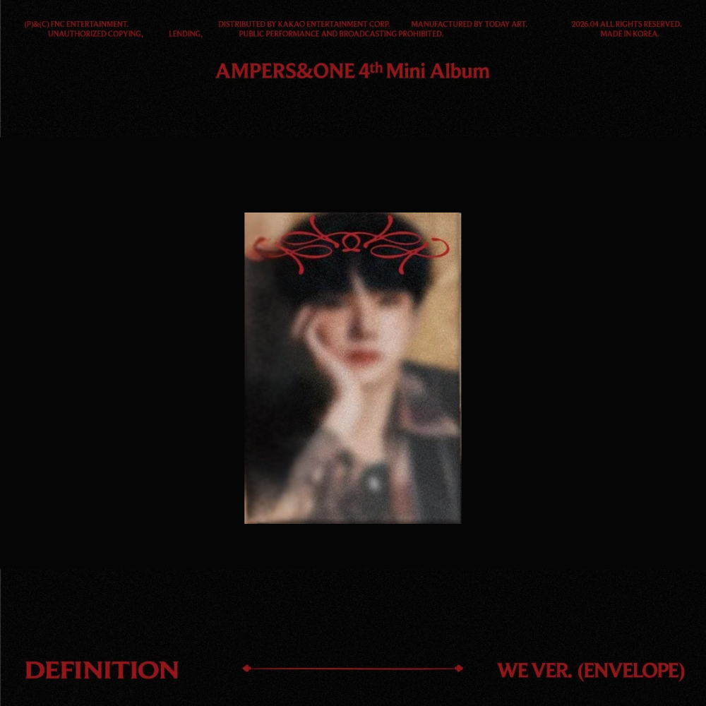 [SET] AMPERS&ONE - 4° Mini Album [DEFINITION] WE Ver.