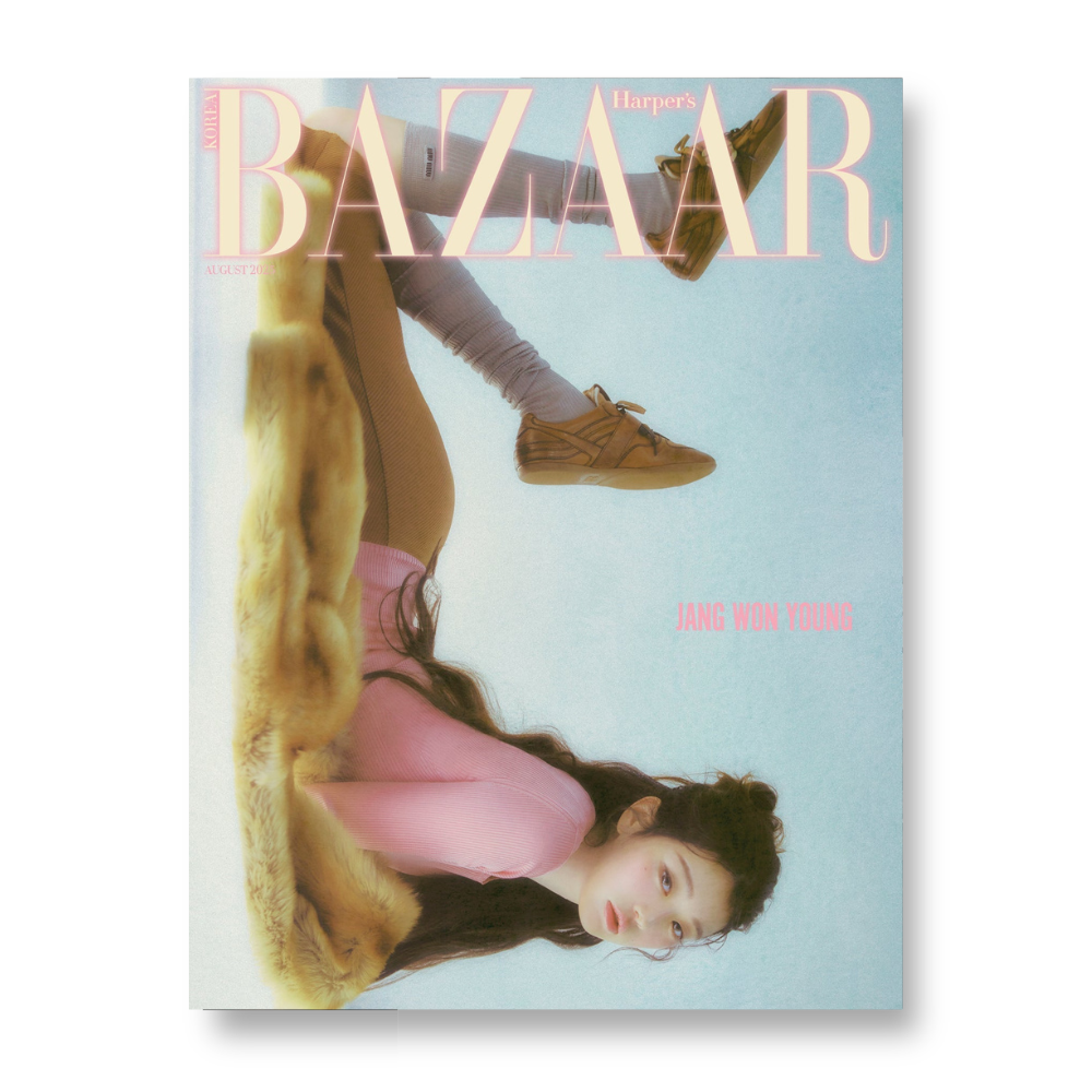 HARPER'S BAZAAR - 2025, August - Cover : JANG WONYOUNG TYPE D