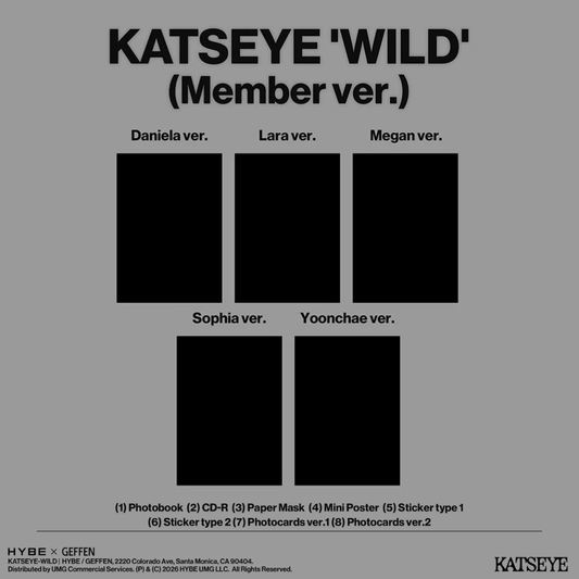 KATSEYE - WILD - Member Version