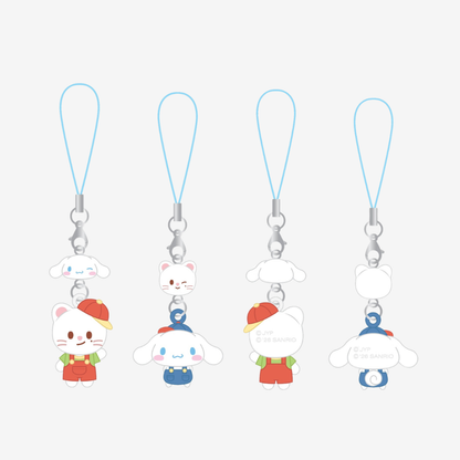 STRAY KIDS - MINI FIGURE COUPLE KEYRING - SKZOO X SANRIO CHARACTERS