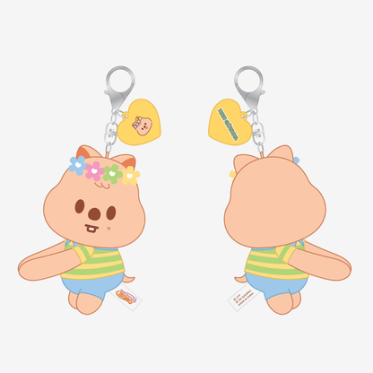 STRAY KIDS - HUG PLUSH KEYRING - SKZOO X SANRIO CHARACTERS
