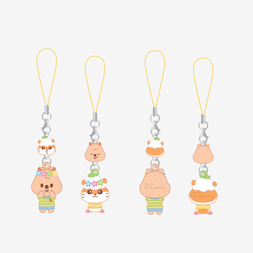 STRAY KIDS - MINI FIGURE COUPLE KEYRING - SKZOO X SANRIO CHARACTERS