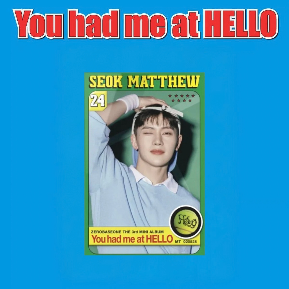 ZEROBASEONE - 3° MINI ALBUM [You had me at HELLO] ZEROSE Ver. (POCA ALBUM)