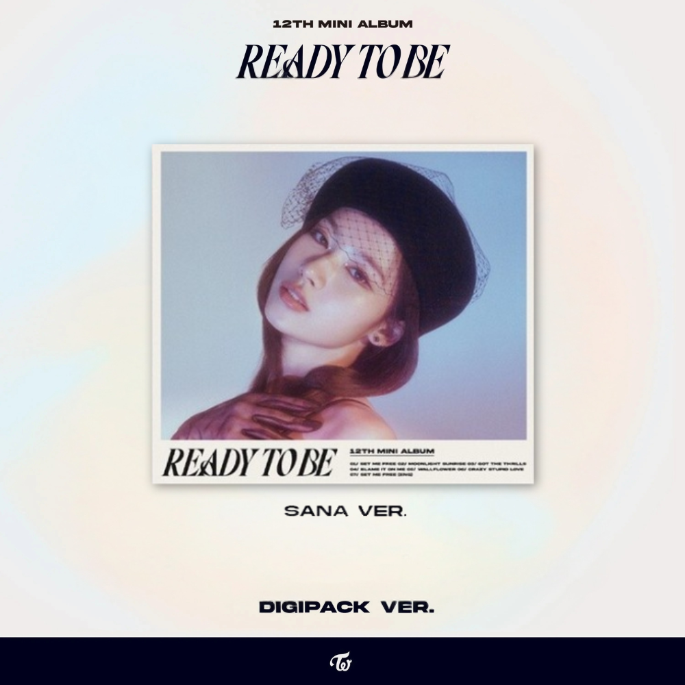 TWICE - READY TO BE - DIGIPACK Version
