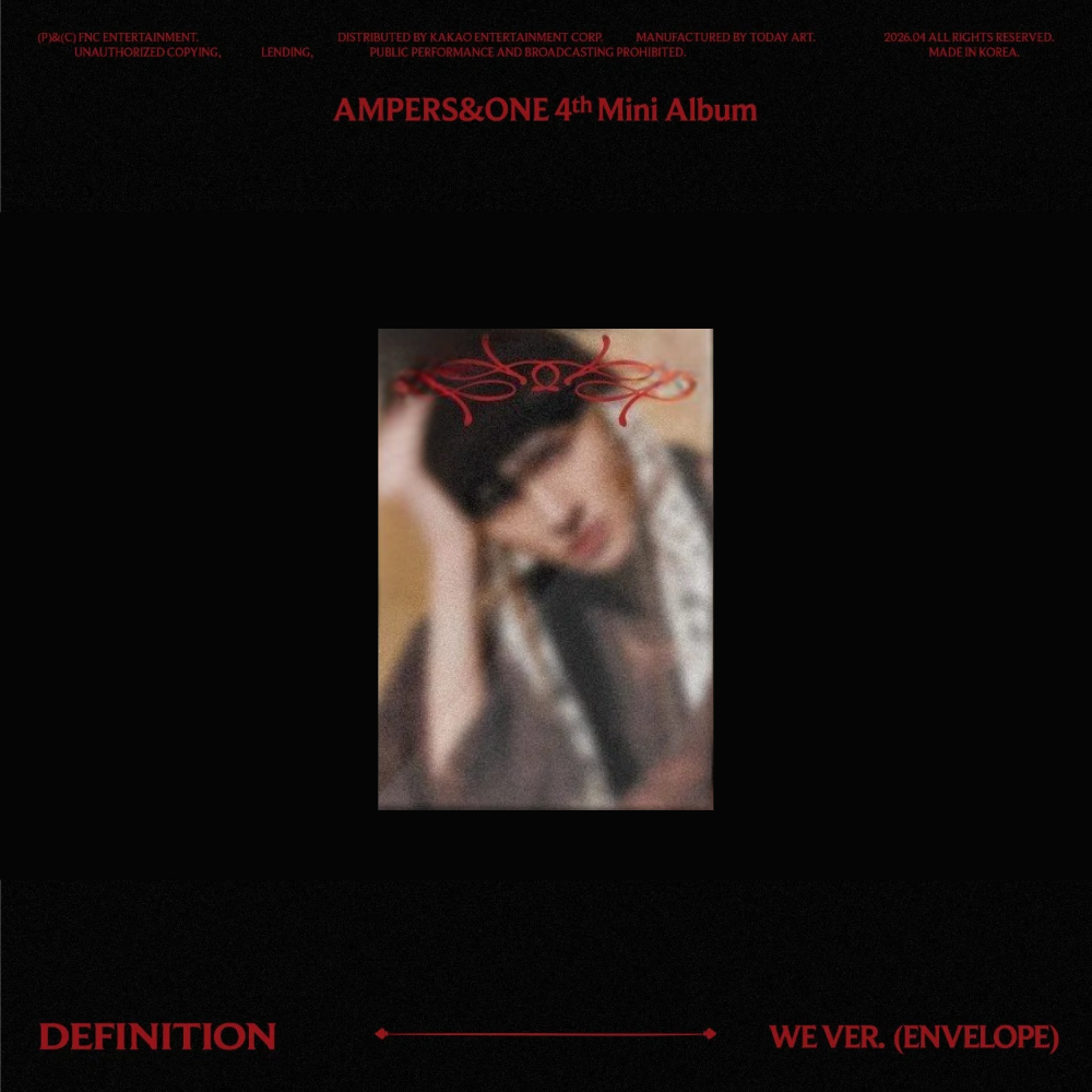 [SET] AMPERS&ONE - 4° Mini Album [DEFINITION] WE Ver.