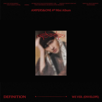 [SET] AMPERS&ONE - 4° Mini Album [DEFINITION] WE Ver.