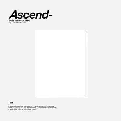 ZEROBASEONE - Ascend- - Photobook Version