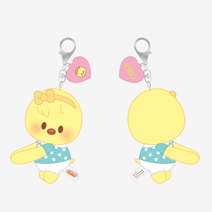 STRAY KIDS - HUG PLUSH KEYRING - SKZOO X SANRIO CHARACTERS