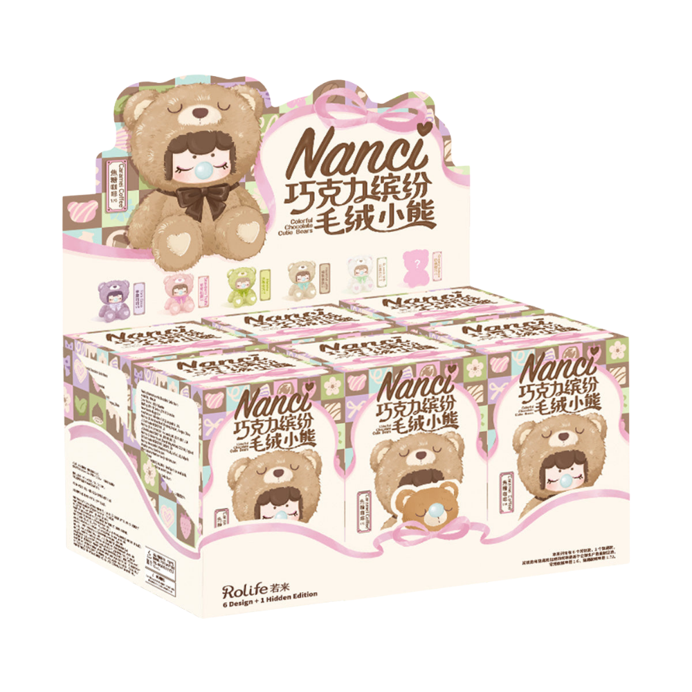 Robotime Nanci - Colorful Chocolate Cutie Bears