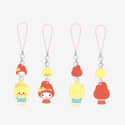 STRAY KIDS - MINI FIGURE COUPLE KEYRING - SKZOO X SANRIO CHARACTERS