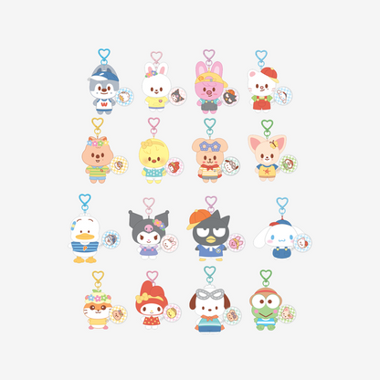 STRAY KIDS - 10CM PLUSH MINI PICKET Version - SKZOO X SANRIO CHARACTERS