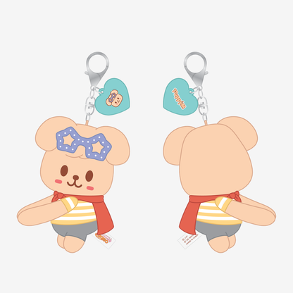 STRAY KIDS - HUG PLUSH KEYRING - SKZOO X SANRIO CHARACTERS