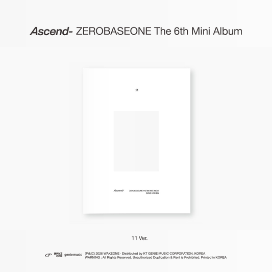 ZEROBASEONE - Ascend- - 11 Version