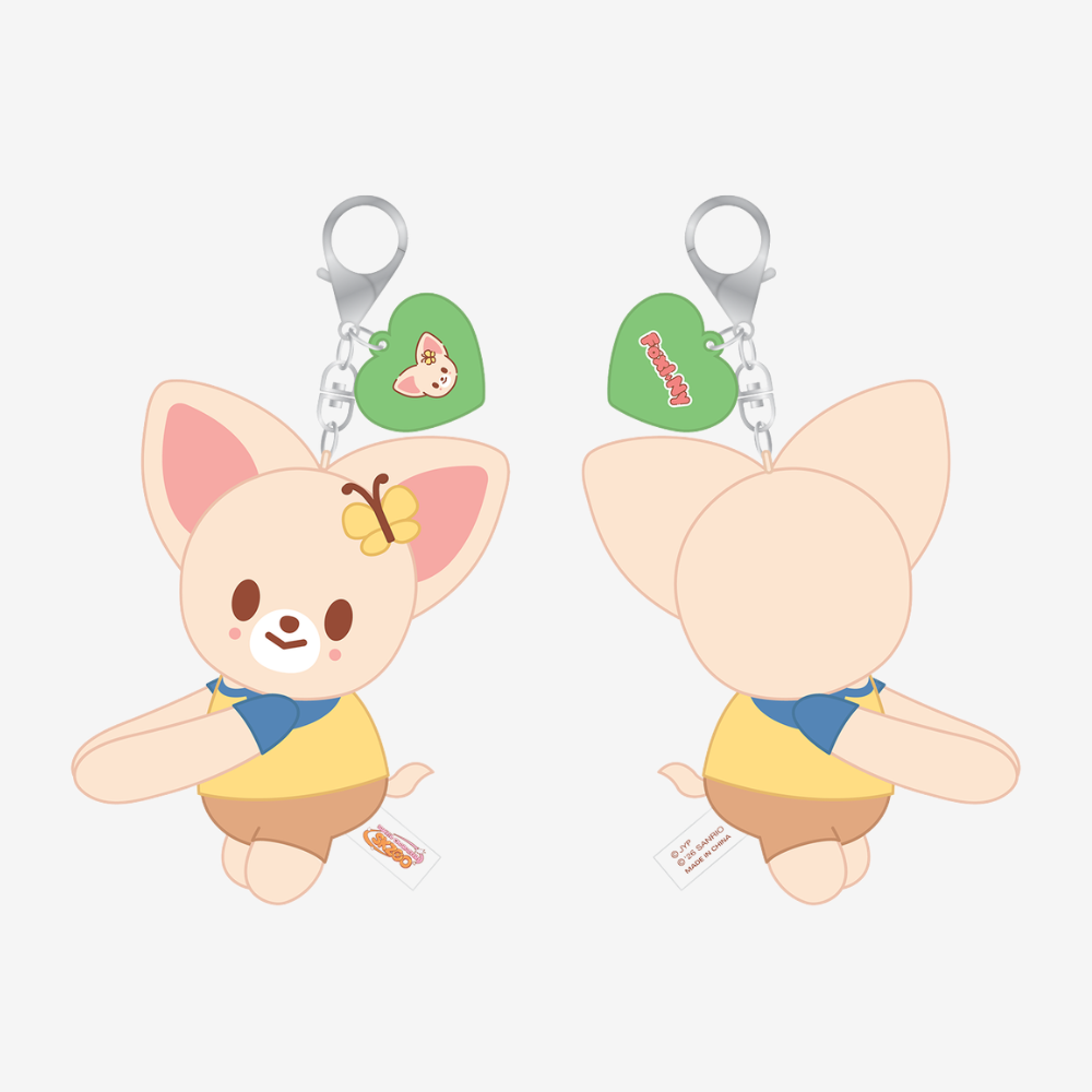 STRAY KIDS - HUG PLUSH KEYRING - SKZOO X SANRIO CHARACTERS