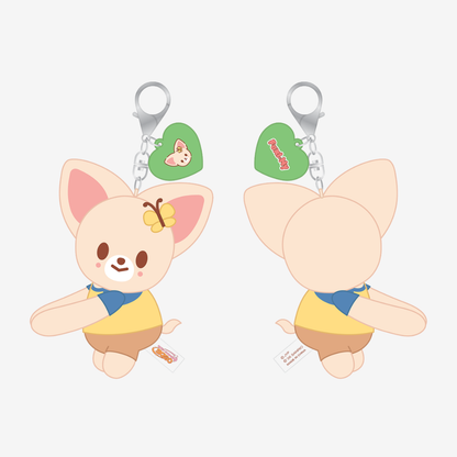 STRAY KIDS - HUG PLUSH KEYRING - SKZOO X SANRIO CHARACTERS
