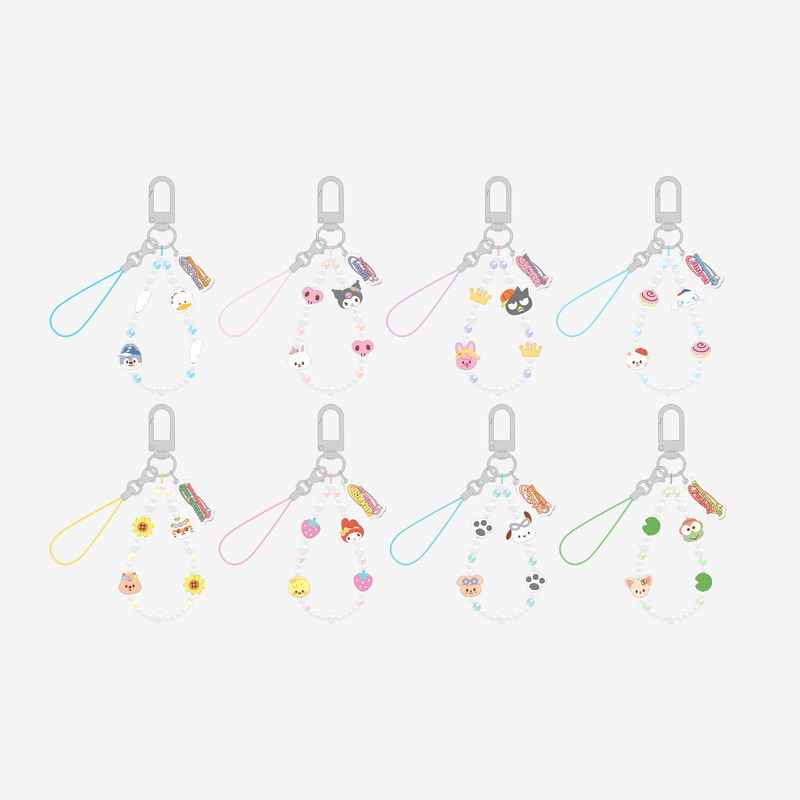 STRAY KIDS - PHONE BEADS STRAP - SKZOO X SANRIO CHARACTERS