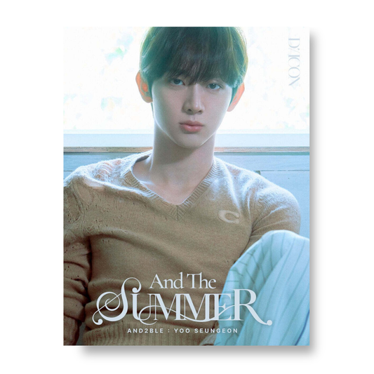 DICON VOLUME N°35 AND2BLE - AND THE SUMMER - Cover : YOO SEUNGEON TYPE B