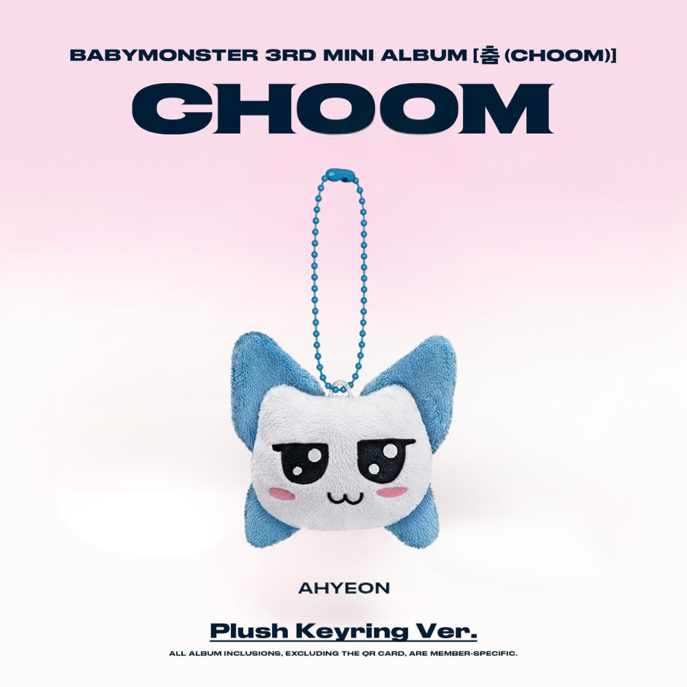 BABYMONSTER - 춤 (CHOOM) - Plush Keyring Version – Dalnora BABYMONSTER - 춤 (CHOOM) - Plush Keyring Version – Dalnora