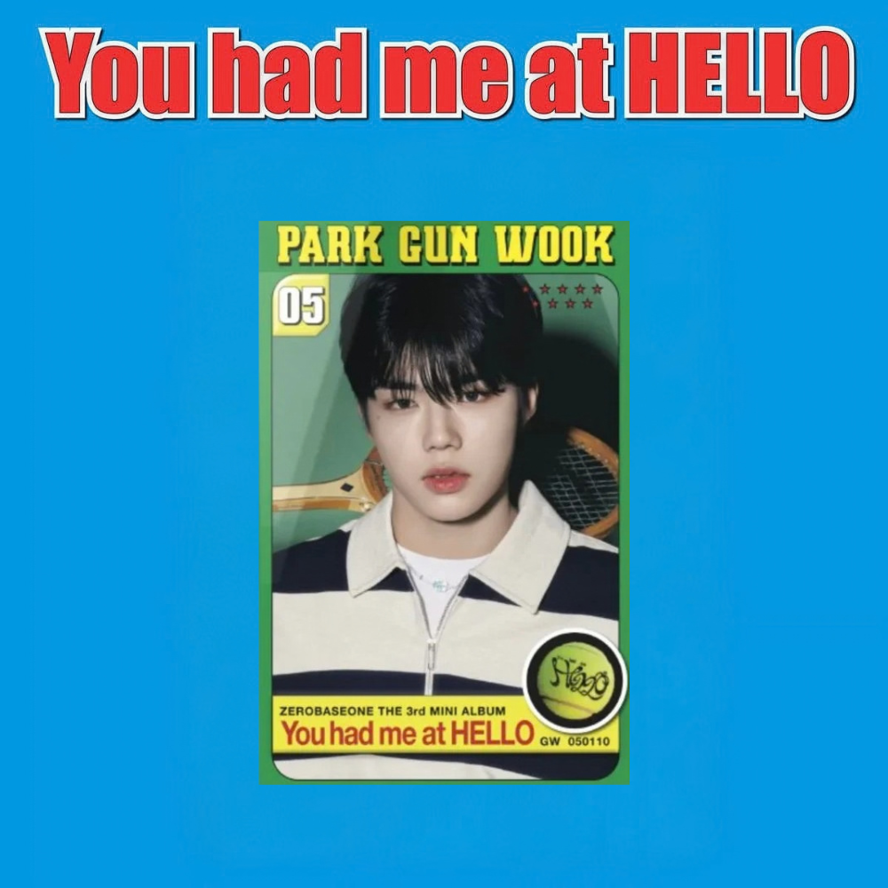 ZEROBASEONE - 3° MINI ALBUM [You had me at HELLO] ZEROSE Ver. (POCA ALBUM)