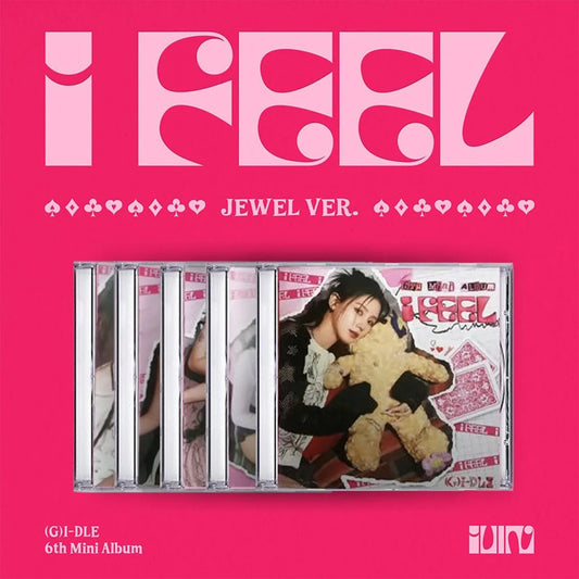 (G)I-DLE - 6° MINI ALBUM [I FEEL] JEWEL Ver.