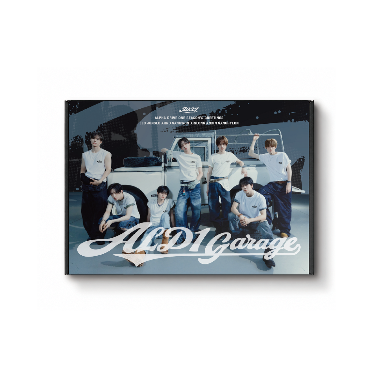 ALPHA DRIVE ONE - 2027 SEASON'S GREETINGS - ALD1 GARAGE - T-SHIRT Version