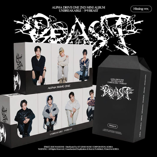 ALPHA DRIVE ONE - UNBREAKABLE : 少年BEAST - Hissing Version
