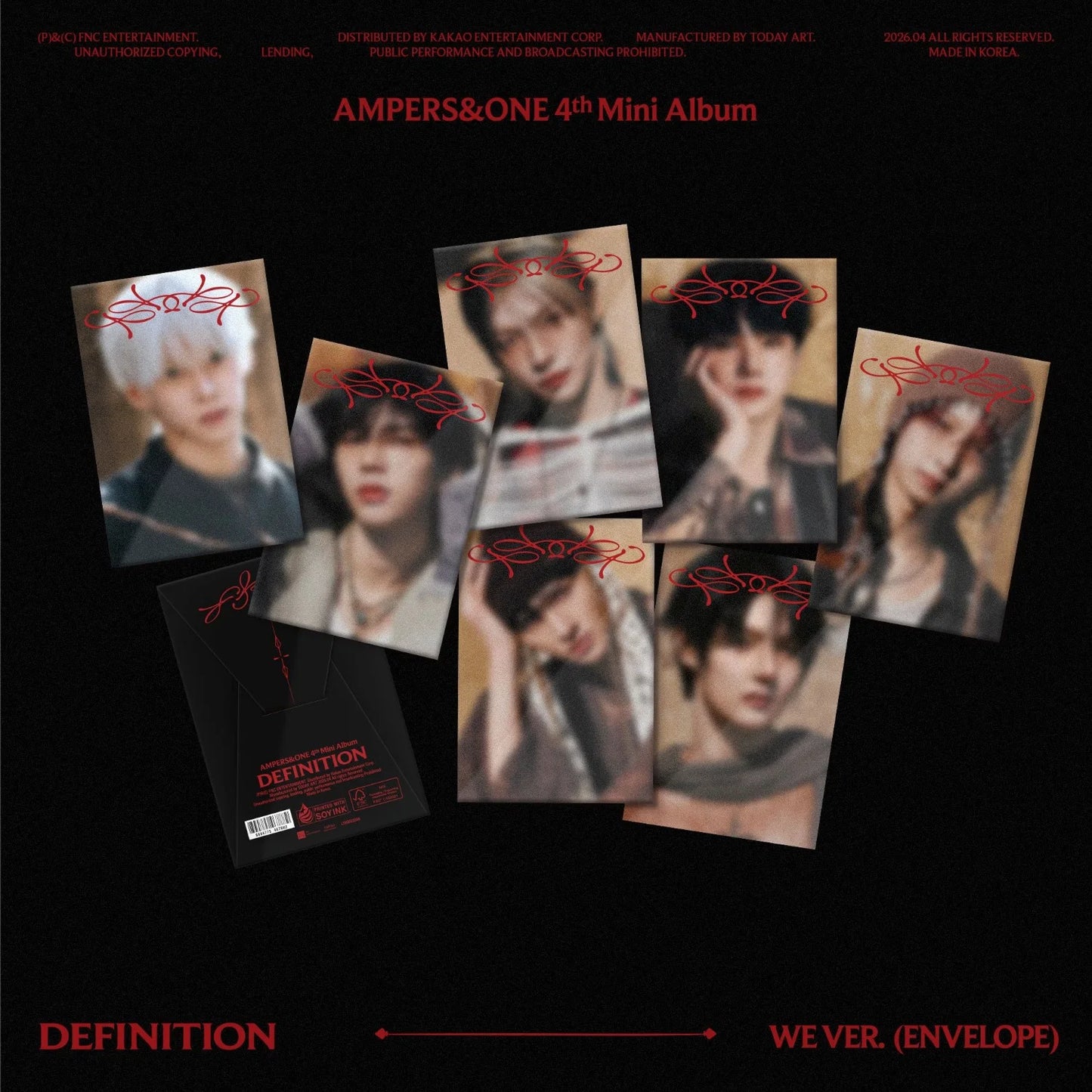 [SET] AMPERS&ONE - 4° Mini Album [DEFINITION] WE Ver.