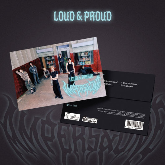 AMPERS&ONE - LOUD & PROUD - POSTCARD Version