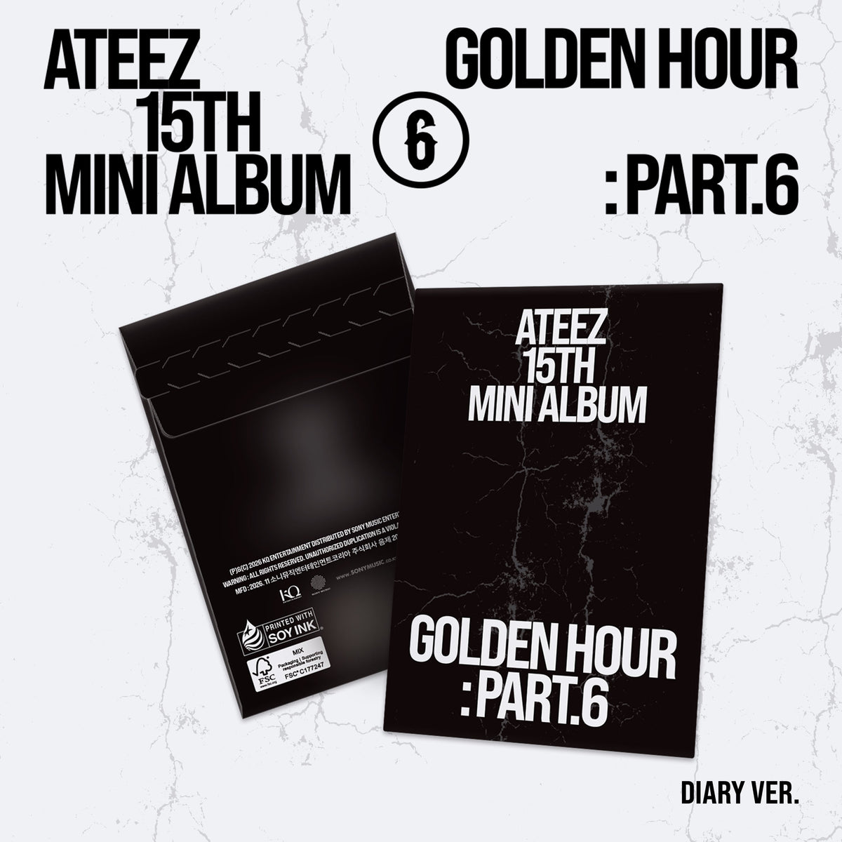 ATEEZ - GOLDEN HOUR : Part.6 - POCAALBUM