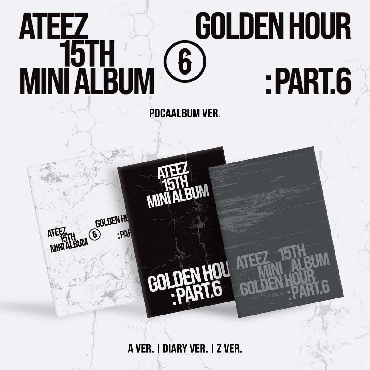 ATEEZ - GOLDEN HOUR : Part.6 - POCAALBUM