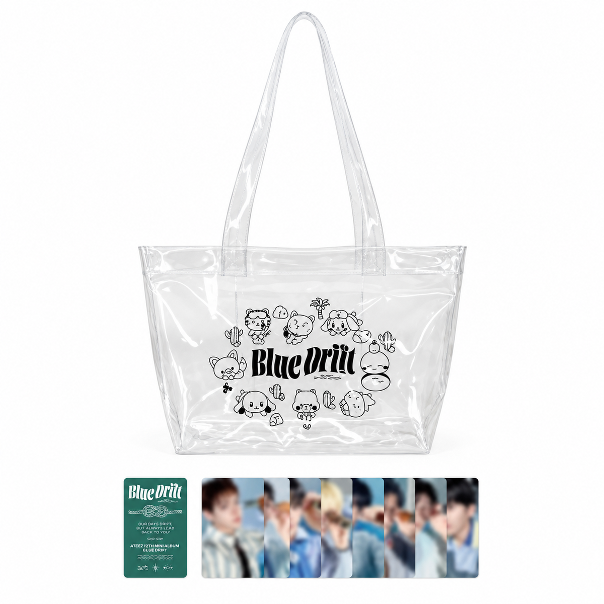ATEEZ - 8TH ANNIVERSARY MD - CLEAR SHOPPER BAG