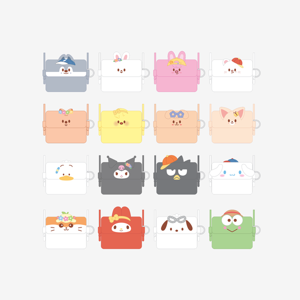 STRAY KIDS - CARD WALLET CROSS BAG - SKZOO X SANRIO CHARACTERS
