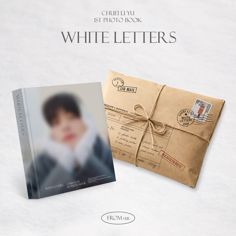 CHUEI LI YU - 1st PHOTO BOOK [WHITE LETTERS] FROM Ver. – Dalnora