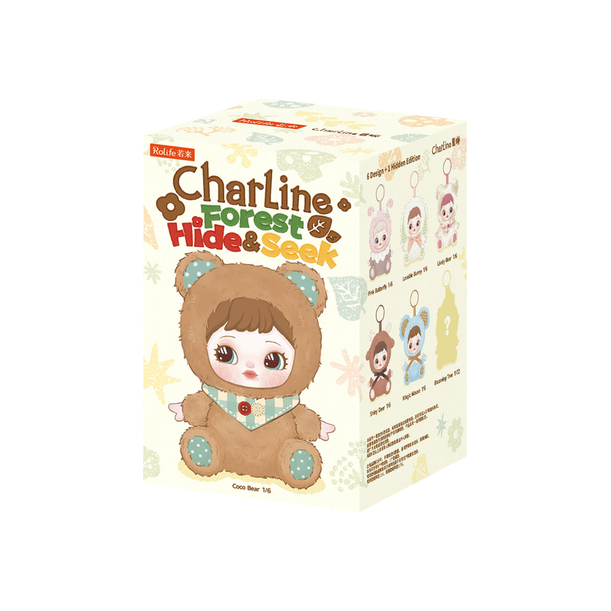 Robotime Charline - Forest Hide & Seek Plush Pendant