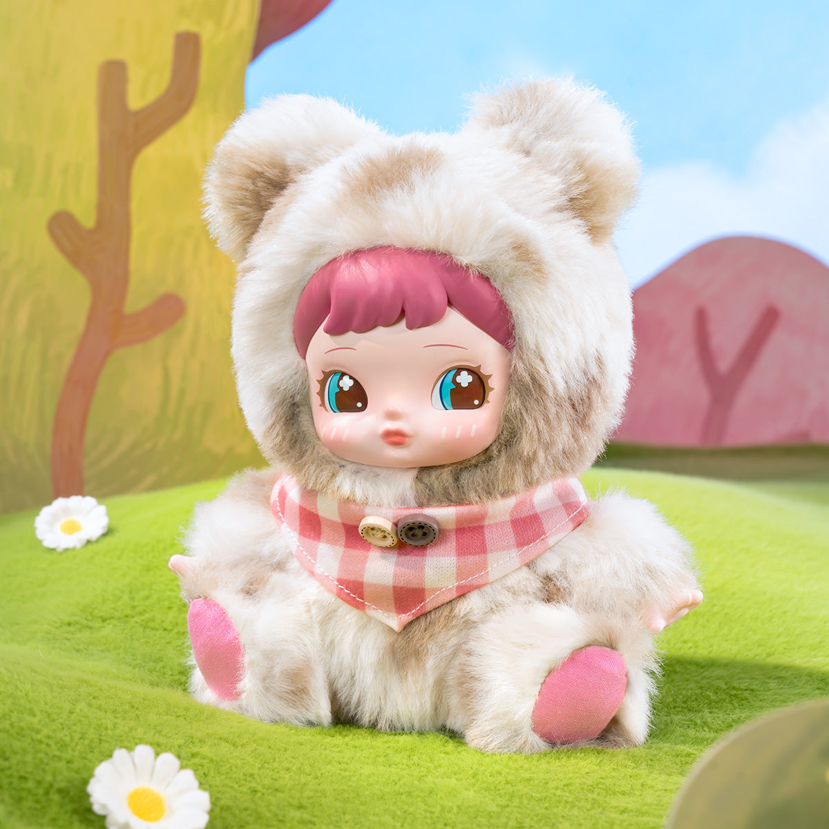 Robotime Charline - Forest Hide & Seek Plush Pendant
