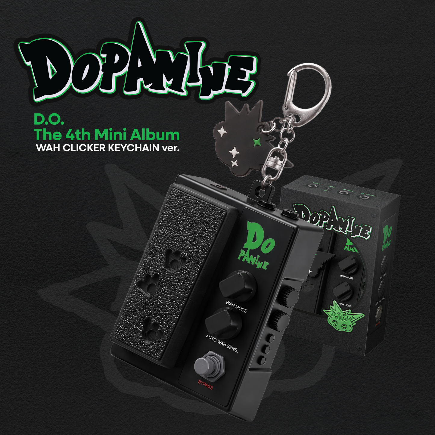 D.O. - DOPAMINE - WAH CLICKER KEYCHAIN Version