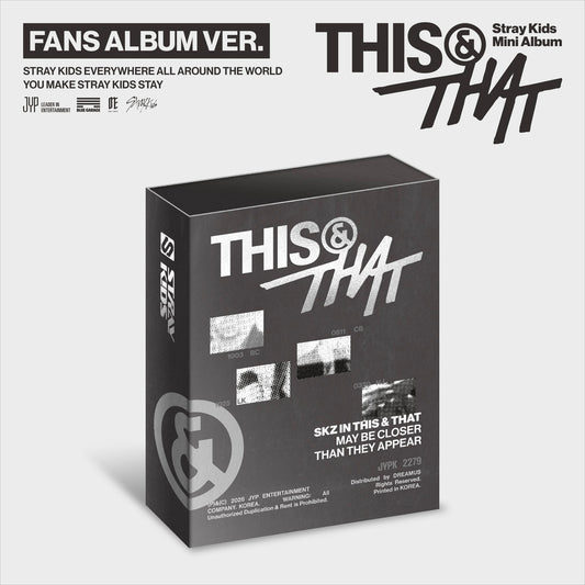 Stray Kids - THIS & THAT - FANS ALBUM Version