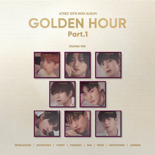 ATEEZ - GOLDEN HOUR : Part.1 - DIGIPAK Version