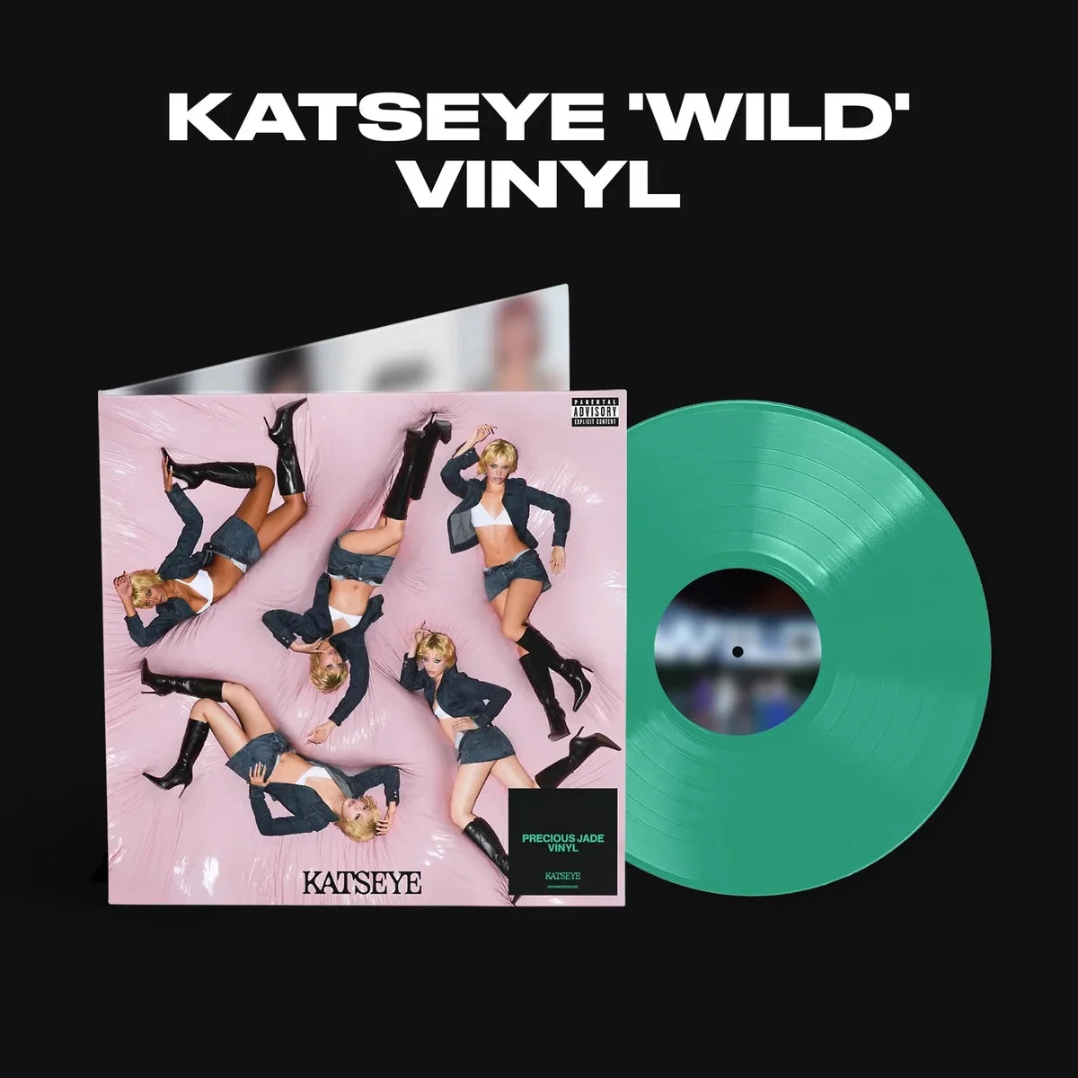 KATSEYE - WILD - Precious Jade Vinyl