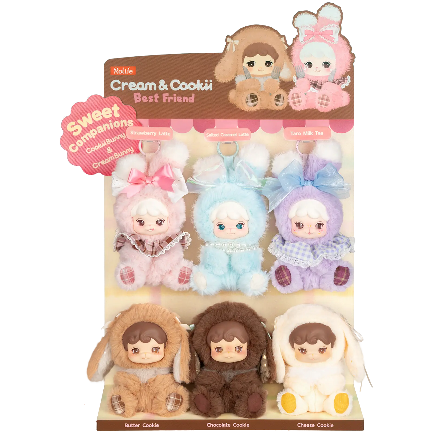 Robotime Cream Bunny & Cookii Bunny - Best Friend