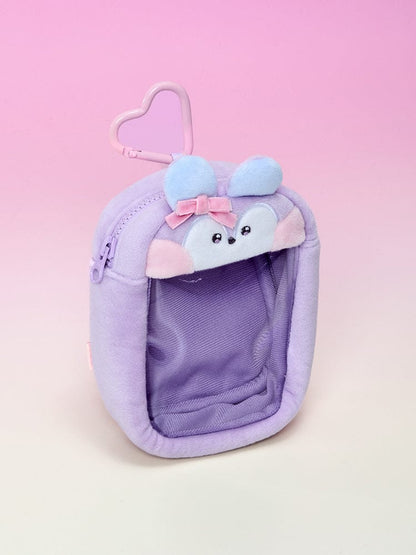 BT21 - [minini RIBBONED U] BACKCHARM POUCH