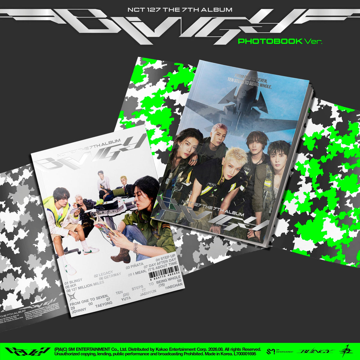 NCT 127 - BLINGY - Photobook Version