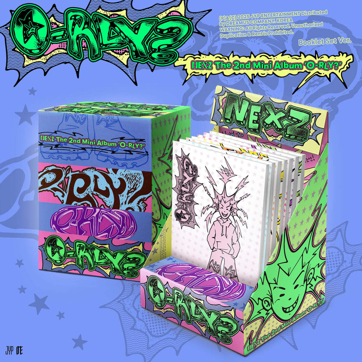 NEXZ - 2° Mini Album [O-RLY?] Booklet Set Ver.