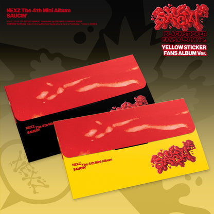 NEXZ - SAUCIN' - STICKER FANS ALBUM Version