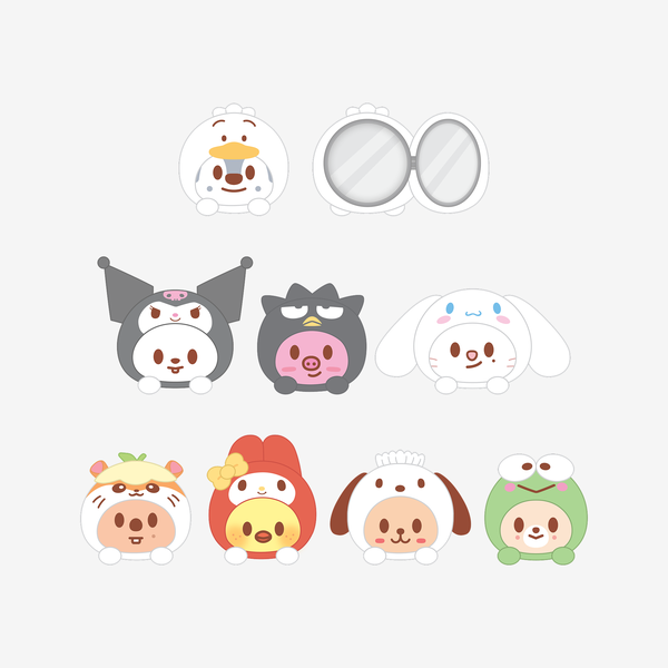 STRAY KIDS - PLUSH MIRROR - SKZOO X SANRIO CHARACTERS