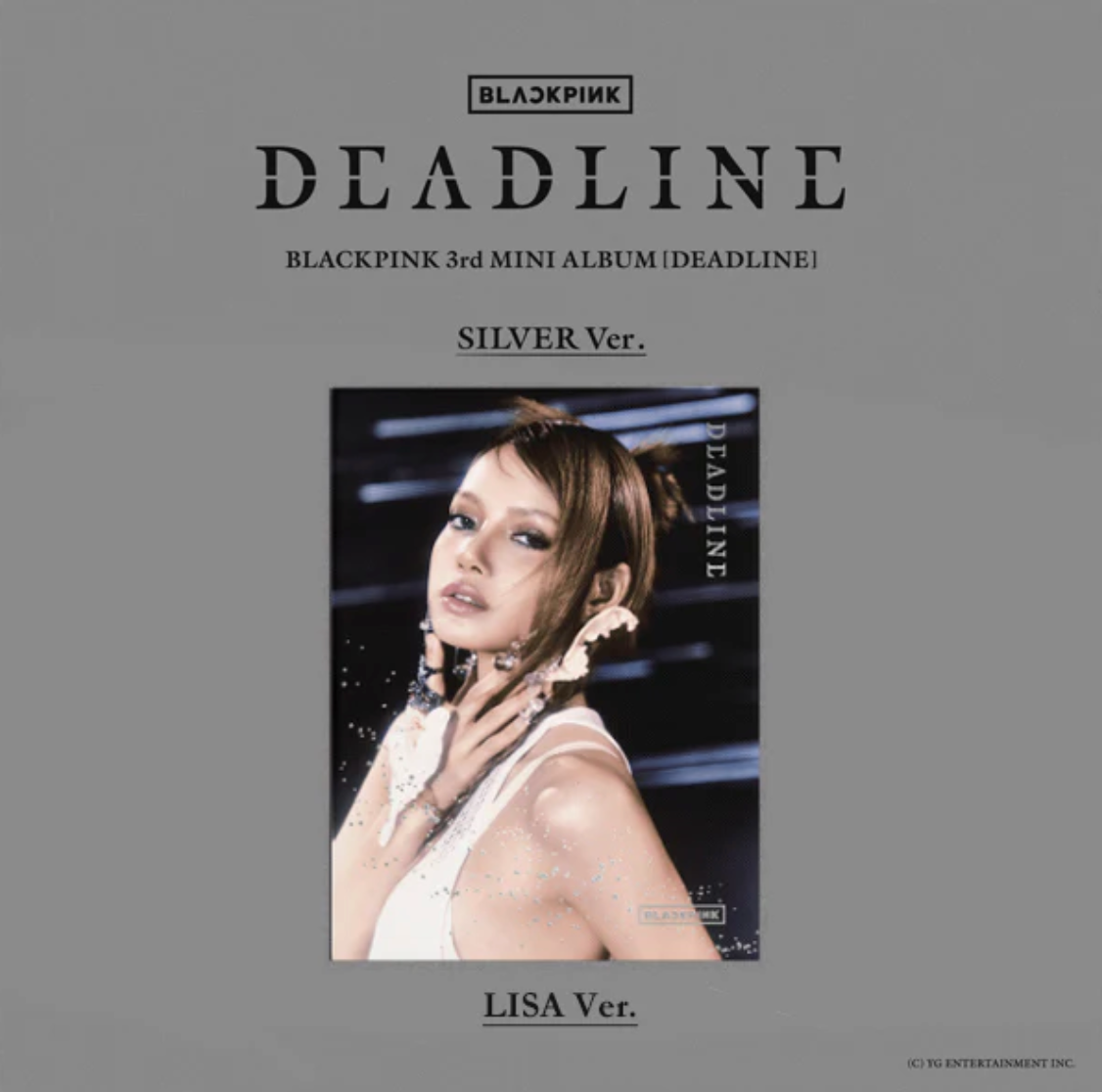 BLACKPINK - DEADLINE - SILVER Version