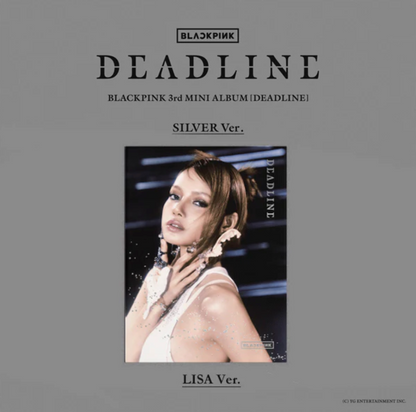 BLACKPINK - DEADLINE - SILVER Version